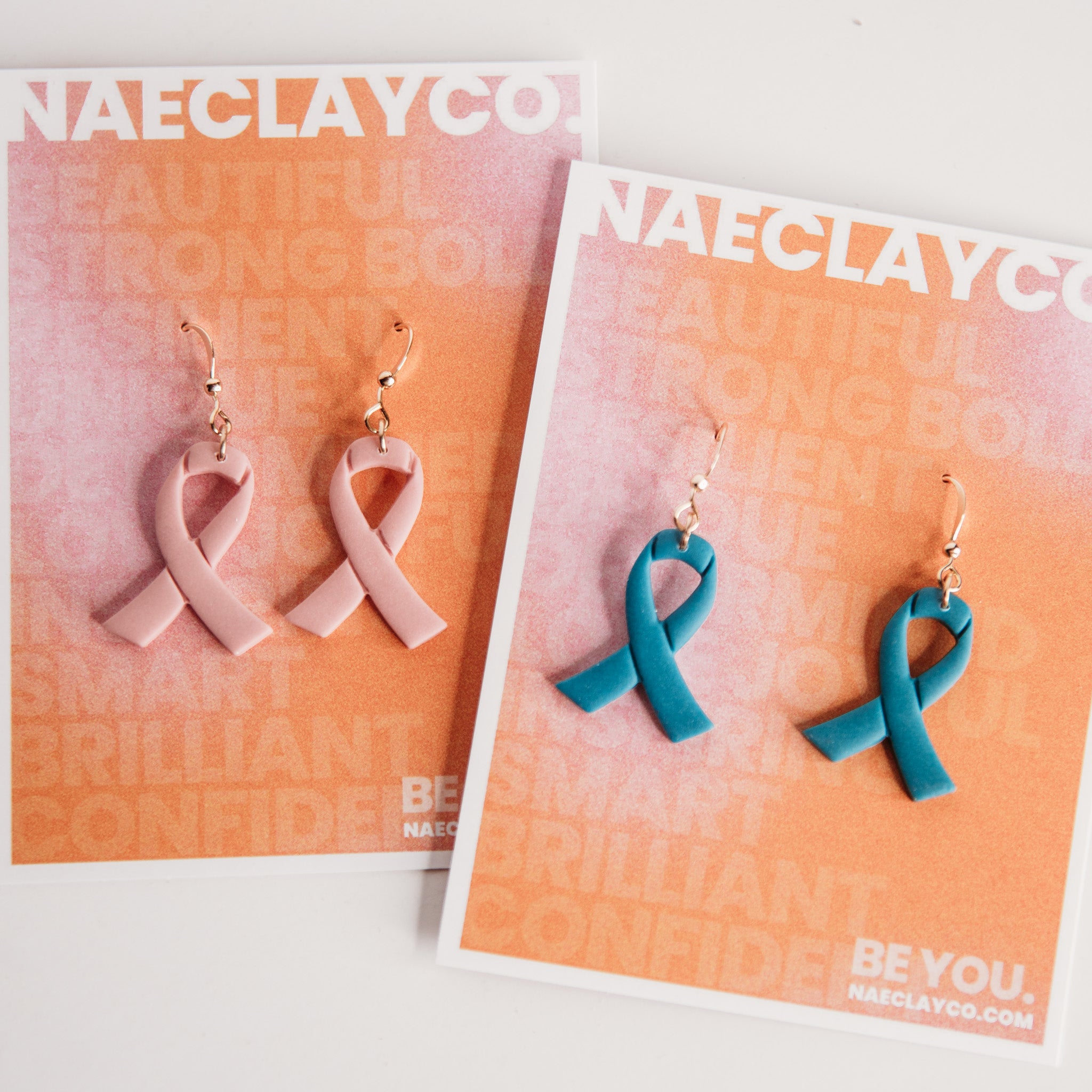 Cancer on sale awareness earrings