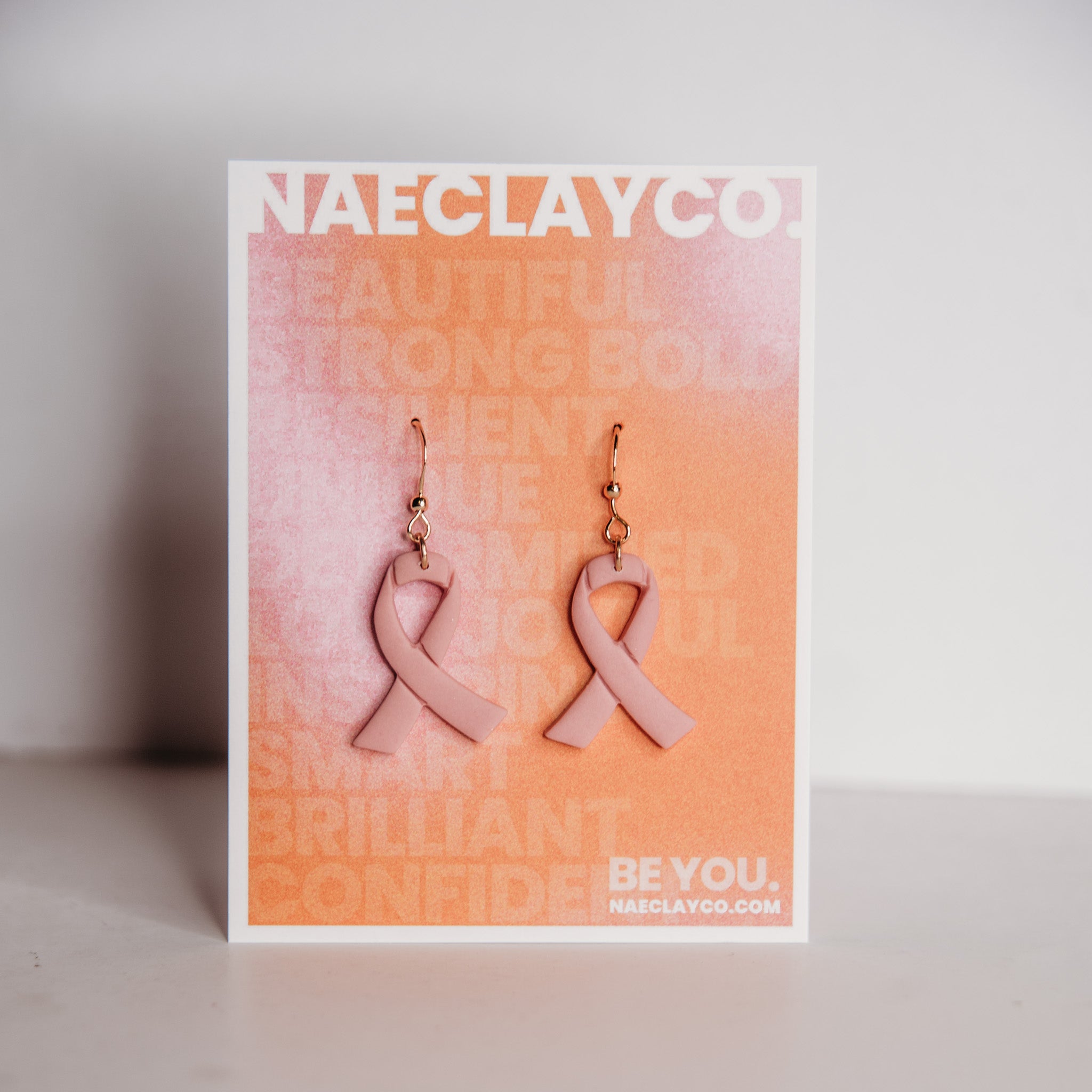 Breast Cancer store Earring Set