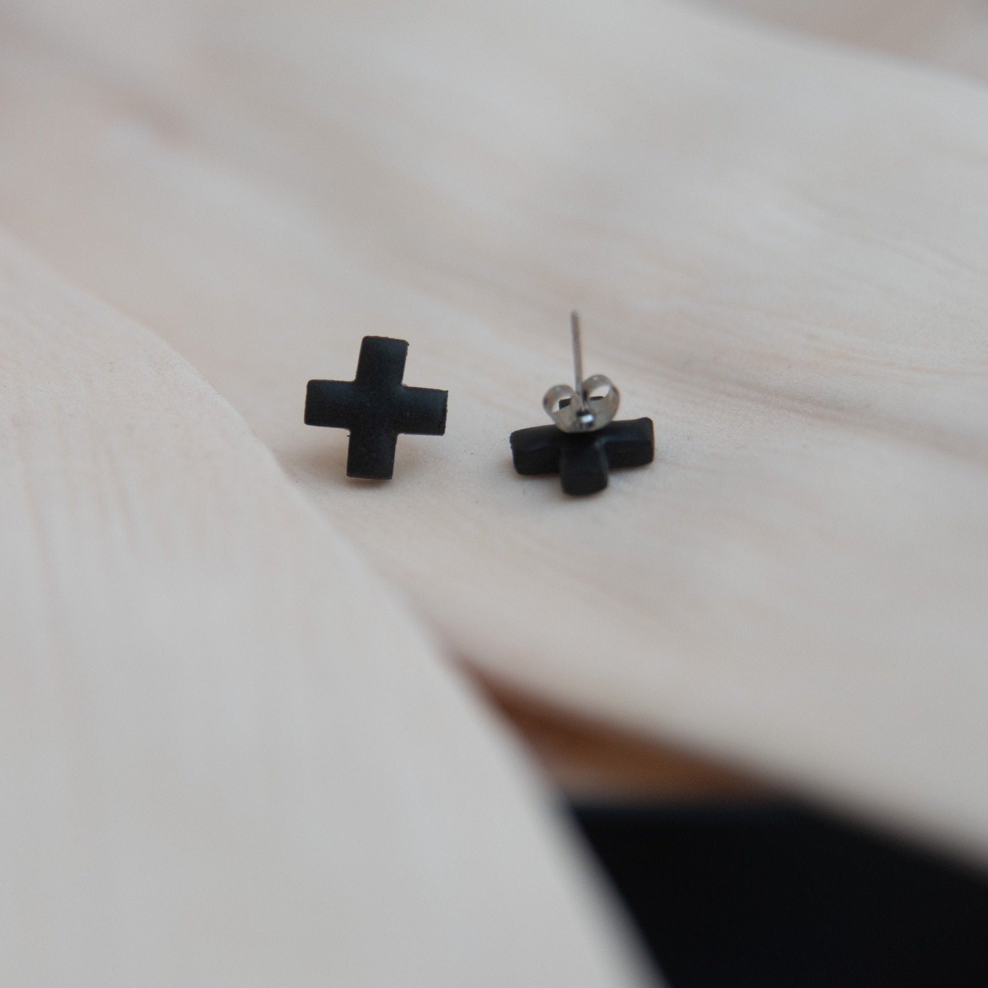 Cross studs on sale